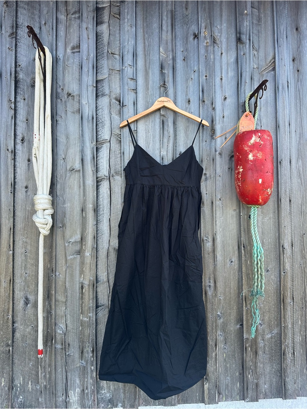Quince Black Smocked Waistpiece